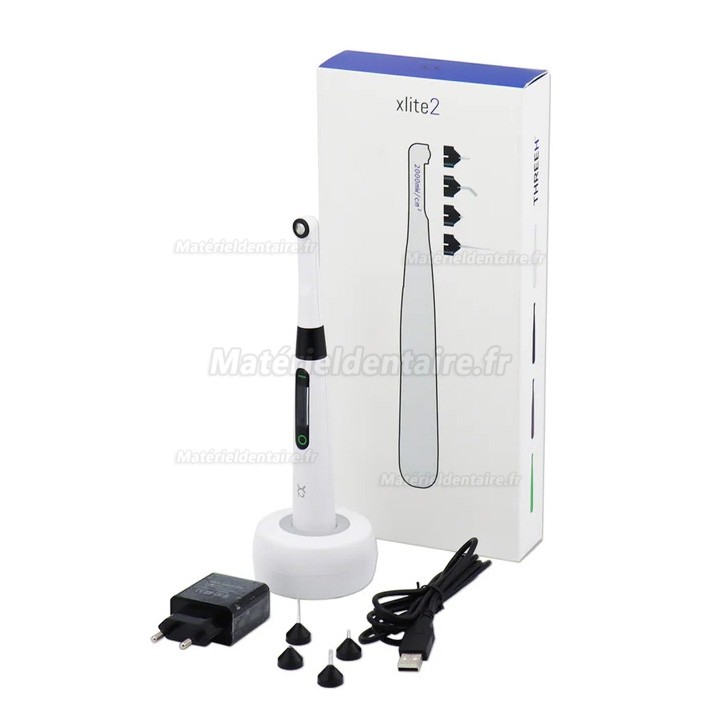 Lampe à photopolymériser dentaire sans fil LED 5W Xlite2 Ultralight avec lentille endodontique